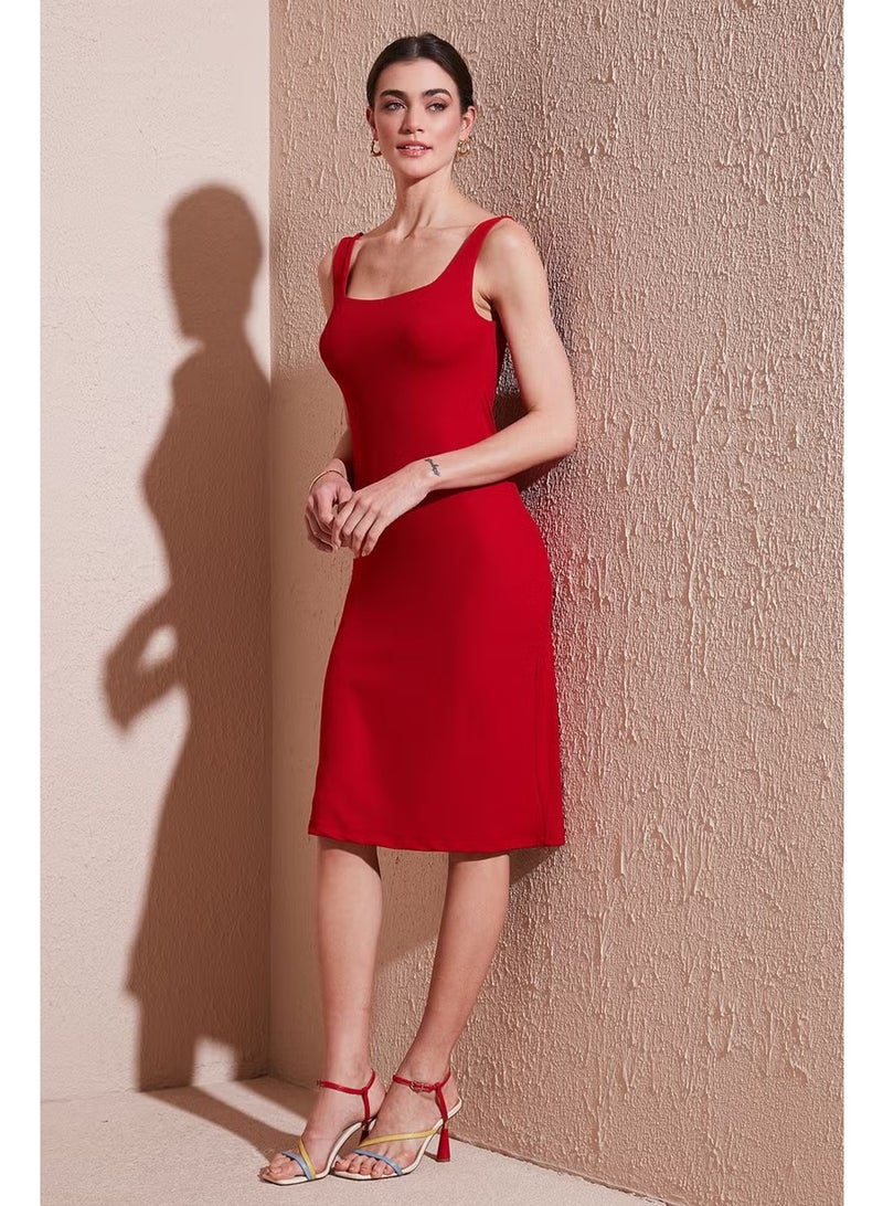Lela Square Neck Dress - Image 2